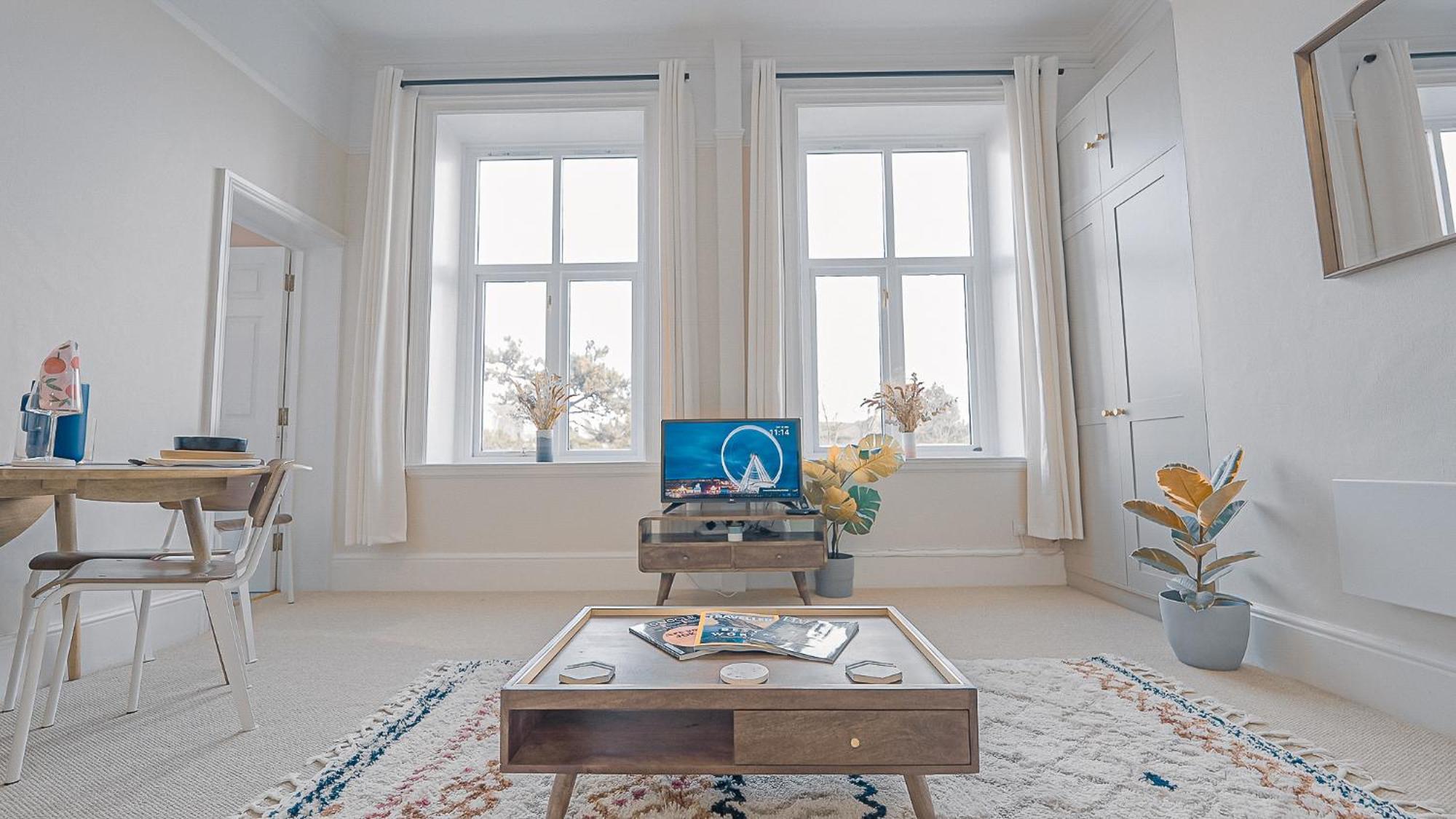 Burlington Mansions - Stunning Coastal Apartment Bournemouth Eksteriør bilde