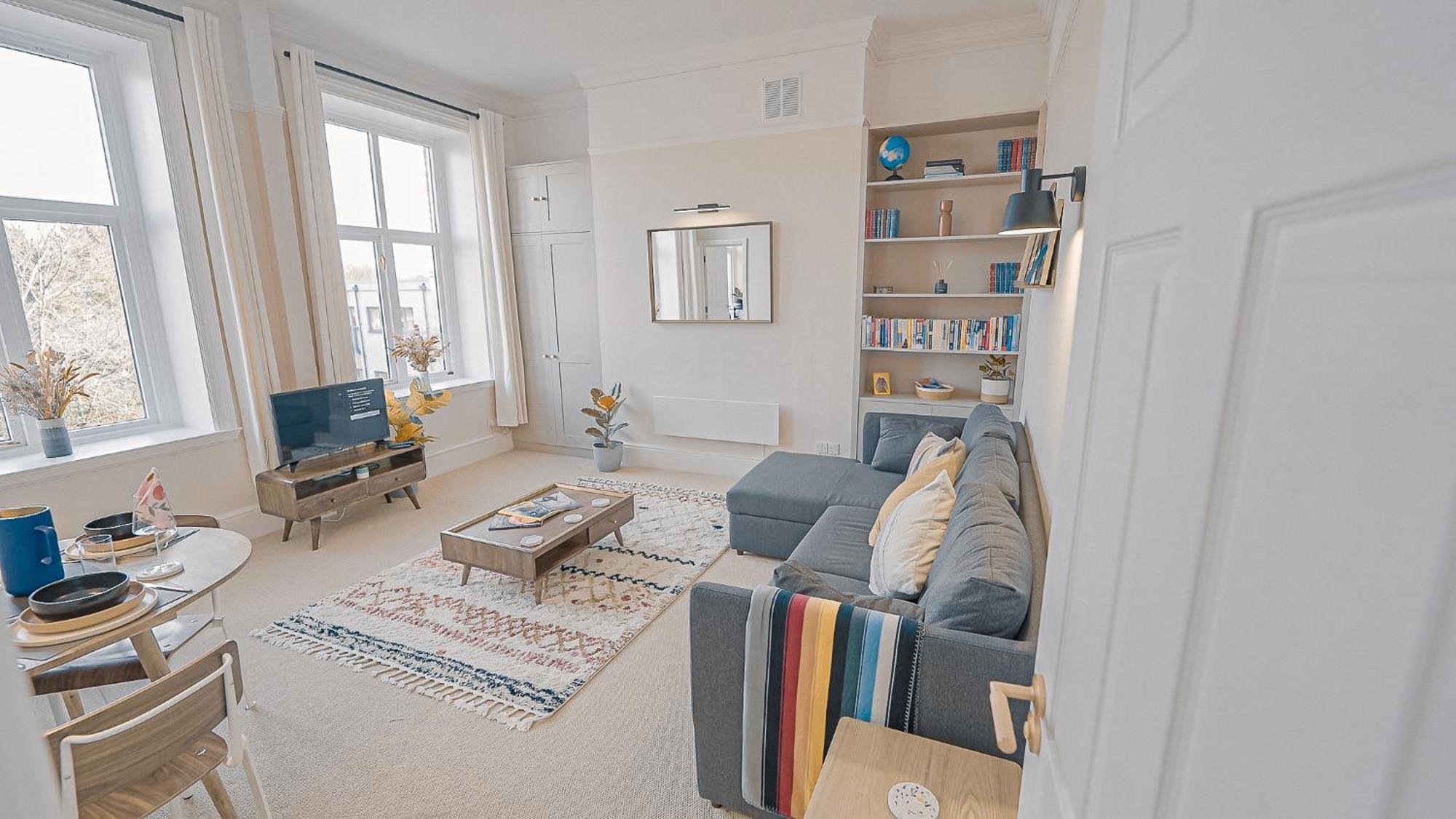 Burlington Mansions - Stunning Coastal Apartment Bournemouth Eksteriør bilde